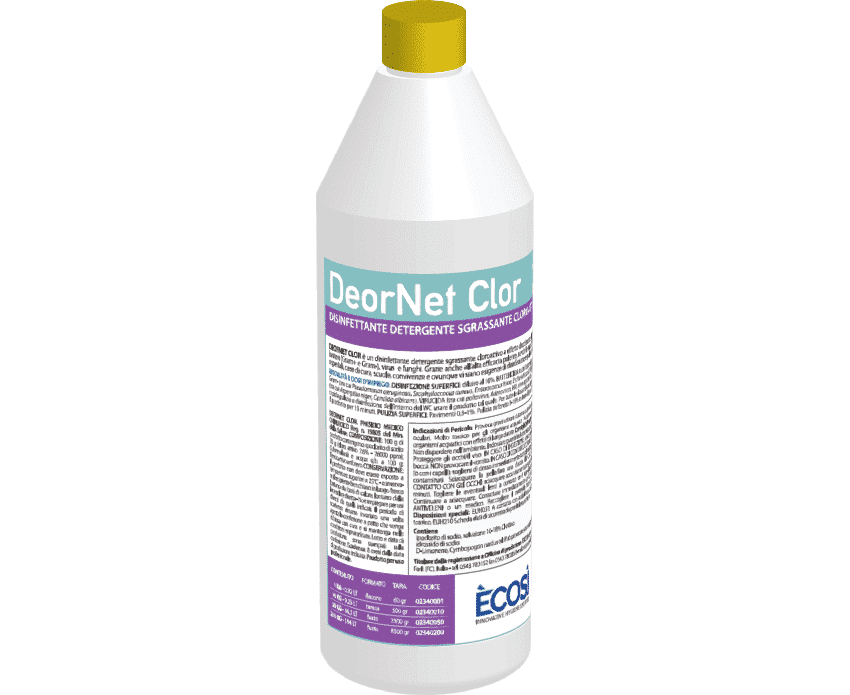 Deornet Clor disinfettante sgrassante cloroattivo