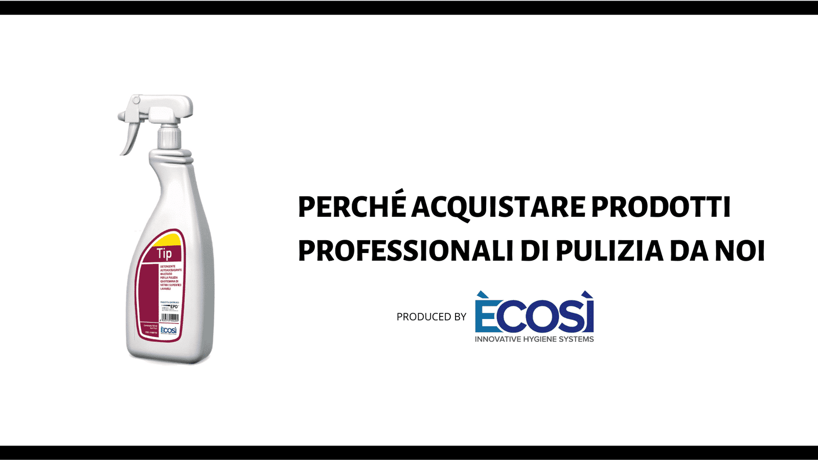 prodotti professionali pulizia ecosi per casa