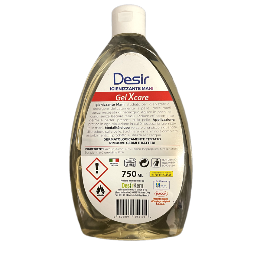 Igienizzante Mani Desir Gel Xcare - immagine 2