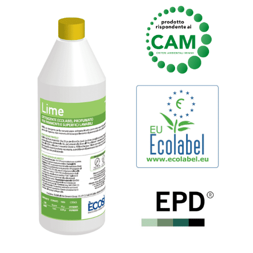 LIME ÈCOSÌ - Detergente Ecolabel pavimenti - immagine 2