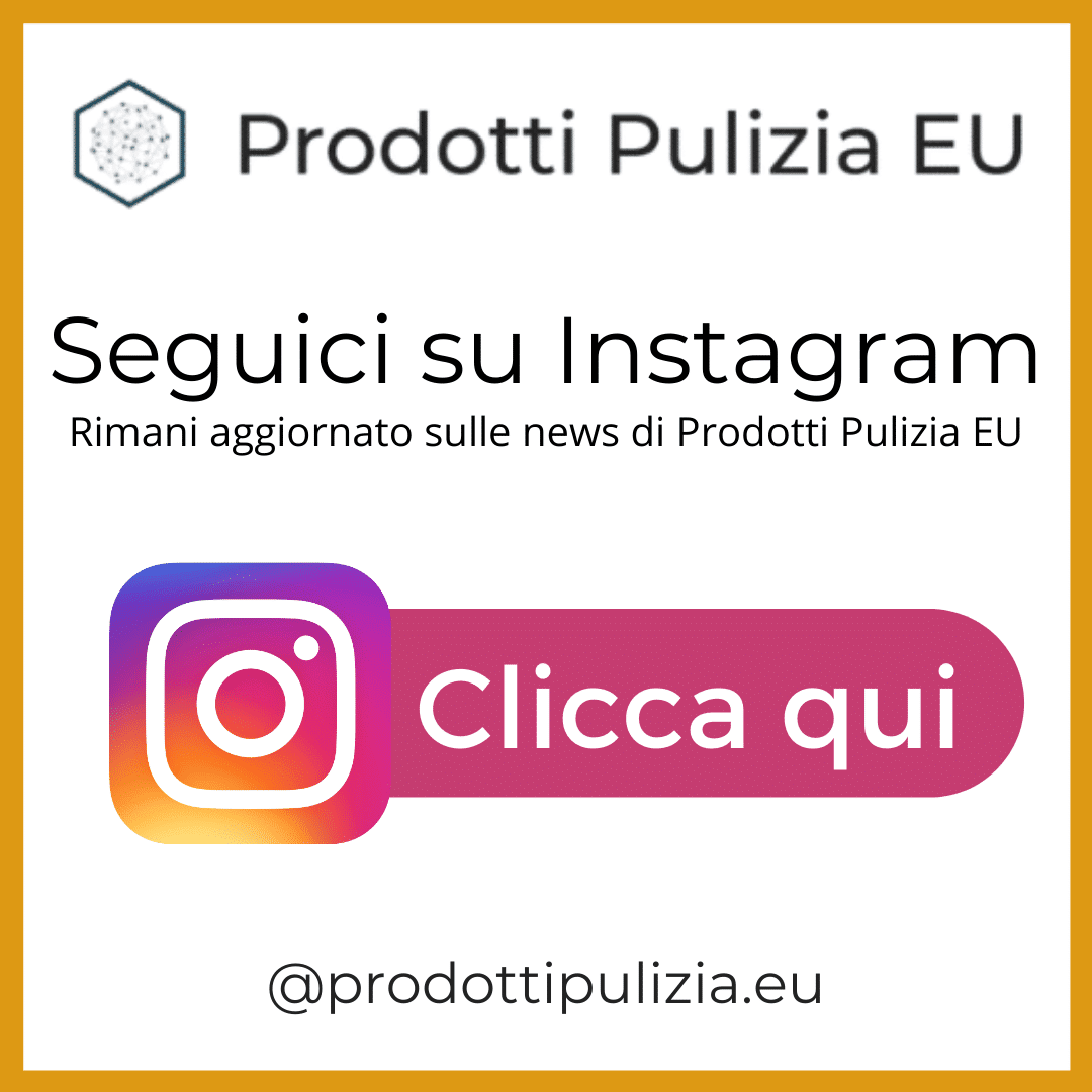 prodotti pulizia instagram