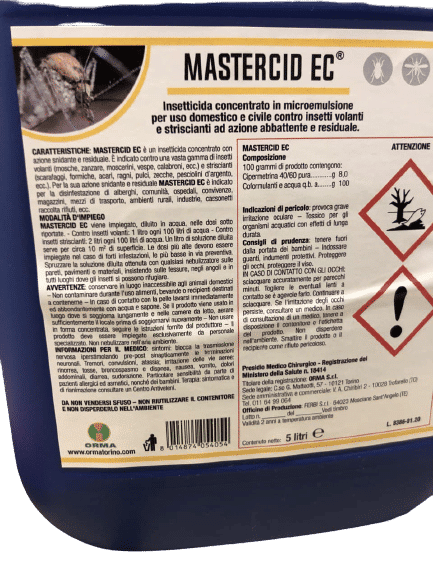 mastercid ec scheda tecnica