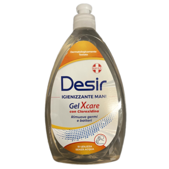 Igienizzante Mani Desir Gel Xcare con Clorexidina
