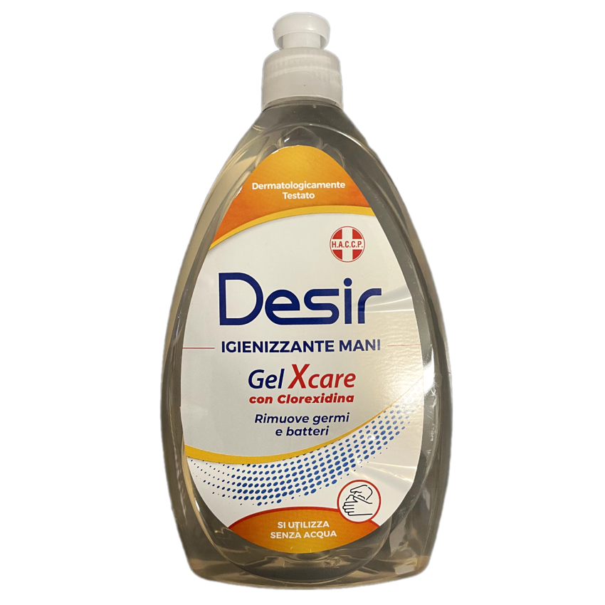 Igienizzante Mani Desir Gel Xcare con Clorexidina